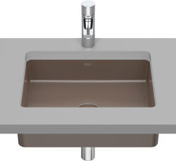Roca Inspira mosdótál 43x32.5 cm négyszögletes alulról beépíthető barna/bézs A327536660 (A327536660)