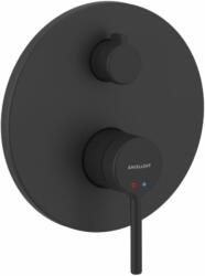 Excellent Pi kád és zuhany csaptelep süllyesztett fekete AREX. 1245BL (AREX1245BL)