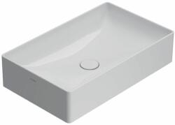 Globo T-Egde mosdótál 61x37 cm négyszögletes mosdótálak fehér fényes B6R63. BI (B6R63BI)