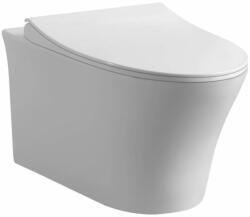 Lavita Livia wc csésze és deszka készlet függesztett dilettációs szivacs nélkül fehér fényes 5900378308034 (5900378308034)