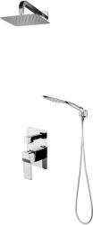 Omnires Sys zuhany készlet beépített trópusi zuhany opcióval króm SYSSL10CR (SYSSL10CR)