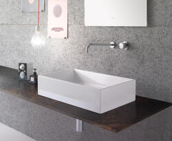 Globo Forty3 mosdótál 60x37 cm négyszögletes mosdótálak fehér FO062. BI (FO062BI)