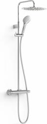 TRES Over-Wall zuhany készlet fal termosztáttal trópusi zuhany opcióval króm 19038705 (19038705)
