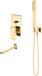 Oltens Készlet kád és zuhany csaptelep Oltens Gota 34101800, kifolyócső csaptelep Oltens Gota 39101800, 37103800, 39303800, 37200800 (36605800)