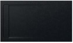 Roca Aquos téglalap alakú zuhanytálca szifonnal 160x90 cm fekete AP60164038401400 (AP60164038401400)