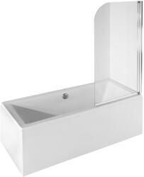 Besco Ambition zuhanyparaván 75 cm egyrészes króm fényes/átlátszó üveg PA-1S-CZ (PA1SCZ)