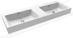 KALDEWEI Puro mosdótál 130x46 cm négyszögletes mosdótálak fehér 907206003001 (907206003001)