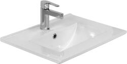 Lavita Floryda mosdótál 51.5x40.5 cm négyszögletes beépíthető-süllyesztett fehér fényes 5908211485010 (5908211485010)