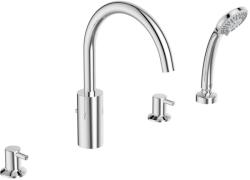 Ideal Standard Ceraline kád és zuhany csaptelep fürdőkád fölé króm BC198AA