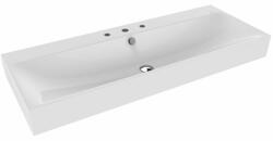KALDEWEI Silenio mosdótál 120x46 cm négyszögletes klasszikus fehér 904506033001 (904506033001)