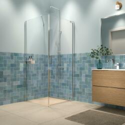 Sealskin INC zuhanykabin 100x100 cm négyzet króm fényes/átlátszó üveg XI241006265100 (XI241006265100)