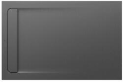 Roca Aquos téglalap alakú zuhanytálca szifonnal 140x90 cm szürke AP60157838401200 (AP60157838401200)