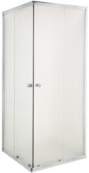 INVENA Parla zuhanykabin 90x90 cm négyzet króm fényes/matt üveg AK-48-191 (AK48191)