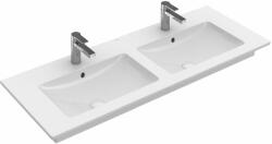 Villeroy & Boch Venticello mosdótál 130x50 cm négyszögletes klasszikus-beépíthető-dupla fehér fényes 4111DJR1 (4111DJR1)