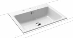 KALDEWEI Puro mosdótál 60x46 cm négyszögletes süllyesztett fehér 900106033001 (900106033001)