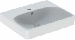 Geberit Smyle Square mosdótál 50x41 cm négyszögletes klasszikus-beépíthető-süllyesztett fehér fényes 500.256. 01.8 (500256018)