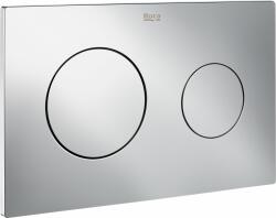 Roca PL öblítő gomb WC-hez fényezett króm A890189001 (A890189001)