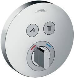 Hansgrohe ShowerSelect kád és zuhany csaptelep süllyesztett króm 15748000