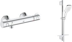 GROHE Készlet zuhany készlet Grohe Vitalio SmartActive 26596000, zuhanycsaptelep Grohe Grohtherm 800 34558000