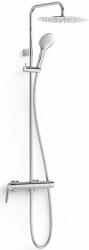 TRES Fuji zuhany készlet fal trópusi zuhany opcióval króm 28119101 (28119101)
