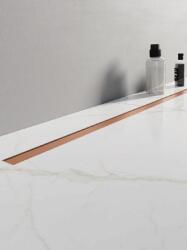 New Trendy Visio Slim Copper Brushed lineáris lefolyó 70 cm OL-0097 (OL0097)
