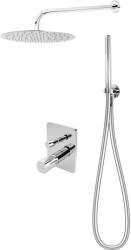 FDesign Meandro zuhany készlet beépített trópusi zuhany opcióval króm FD1-MDR-7PSET2-11