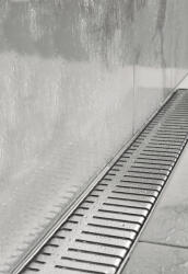 ACO ShowerDrain C lineáris lefolyó rács 98.5 cm acél 9010.87. 60 (90108760)