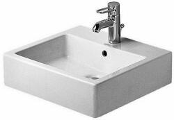 Duravit Vero mosdótál 50x47 cm négyszögletes klasszikus-mosdótálak fehér 0454500027 (0454500027)