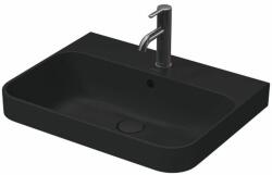 Duravit Happy D. 2 mosdótál 60x46 cm négyszögletes mosdótálak antracit matt 2360601300 (2360601300)