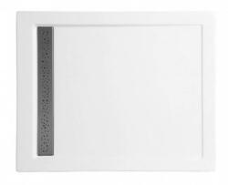 Polimat West téglalap alakú zuhanytálca 140x80 cm fehér 00541 (00541)