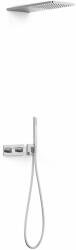 TRES B-System zuhany készlet beépített termosztáttal trópusi zuhany opcióval króm 30725205 (30725205)