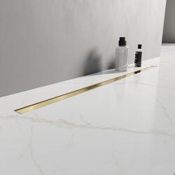 New Trendy Visio Slim Gold lineáris lefolyó 90 cm arany OL-0084 (OL0084)
