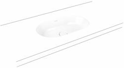 KALDEWEI Centro mosdótál 61x38 cm ovális alulról beépíthető fehér fényes 903206003001 (903206003001)