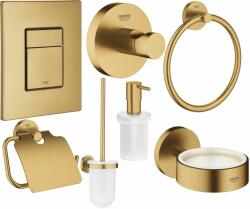 Grohe Készlet öblítő gomb Grohe Skate 38732GN0, WC kefe Grohe Essentials 40374GN1, 40367GN1, 40369GN1, 40365GN1, 40394GN1, 40364GN1