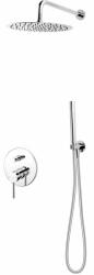 FDesign Flusso zuhany készlet beépített trópusi zuhany opcióval króm FD1-FLS-7PSET1-11