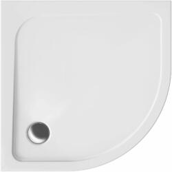 Polimat Pako félkör alakú zuhanytálca 90x90 cm fehér 00112 (00112)