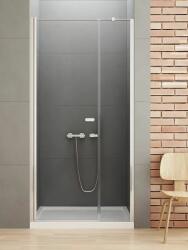 NEW TRENDY New Soleo zuhanyajtók 100 cm dönthető króm fényes/átlátszó üveg D-0139A/D-0094B-WP