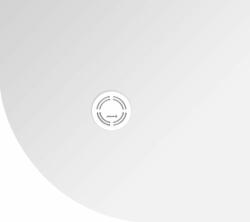 POLYSAN Flexia félkör alakú zuhanytálca 90x80 cm fehér 91231 (91231)