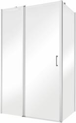 Besco Exo-CH zuhanyfal 80 cm króm fényes/átlátszó üveg PCH-80-190C (PCH80190C)