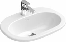 Villeroy & Boch O. Novo mosdótál 56x40.5 cm ovális süllyesztett fehér fényes 416157R1 (416157R1)