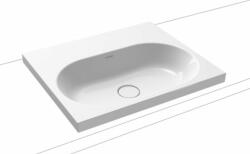 KALDEWEI Centro mosdótál 60x50 cm négyszögletes süllyesztett fehér fényes 902806003001 (902806003001)