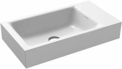 KALDEWEI Puro mosdótál 55x30 cm négyszögletes klasszikus fehér fényes 901206303001 (901206303001)