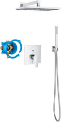 Roca Atlas zuhany készlet beépített trópusi zuhany opcióval króm A5D2690C00 (A5D2690C00)