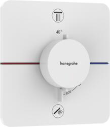 Hansgrohe ShowerSelect Comfort Q kád és zuhany csaptelep süllyesztett z termosztáttal fehér 15583700