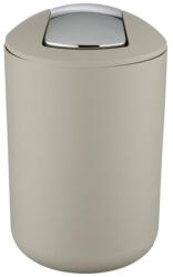 WENKO Brasil szemeteskosár 6.5 l króm-bézs 21222100 (21222100)
