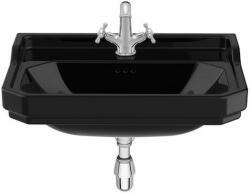Roca Carmen mosdótál 65x48 cm négyszögletes klasszikus fekete A3270A1560 (A3270A1560)