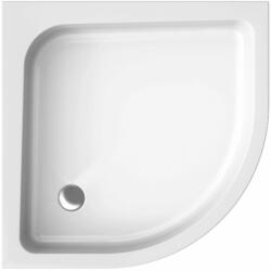 Polimat Pako félkör alakú zuhanytálca 80x80 cm fehér 00090 (00090)