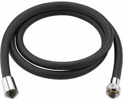 Aqualine Nopel zuhanycső 150 cm fekete 11079 (11079)