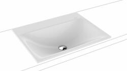 KALDEWEI Silenio mosdótál 60x46 cm négyszögletes süllyesztett fehér 907706313001 (907706313001)