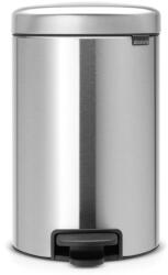 Brabantia NewIcon szemeteskosár 12 l acél-fekete 113604 (113604)